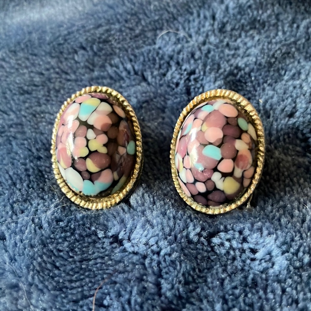 Colorful‎ Mosaic Earrings